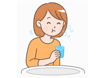 甘いものを食べたあと、水でうがいをすれば大丈夫？